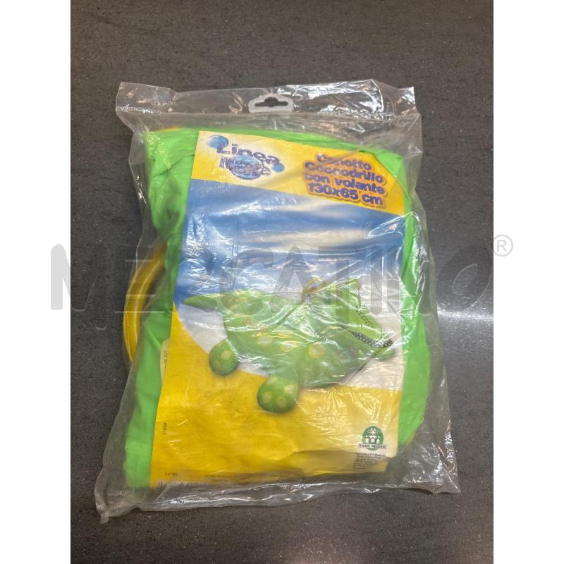 CANOTTO GOMMA COCCODRILLO 130X65CM | Mercatino dell'Usato Acerra 1