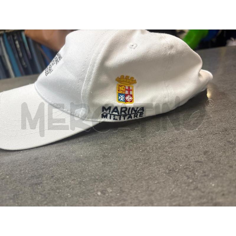 CAPPELLO UOMO MARINA MILITARE BIANCO | Mercatino dell'Usato Acerra 2