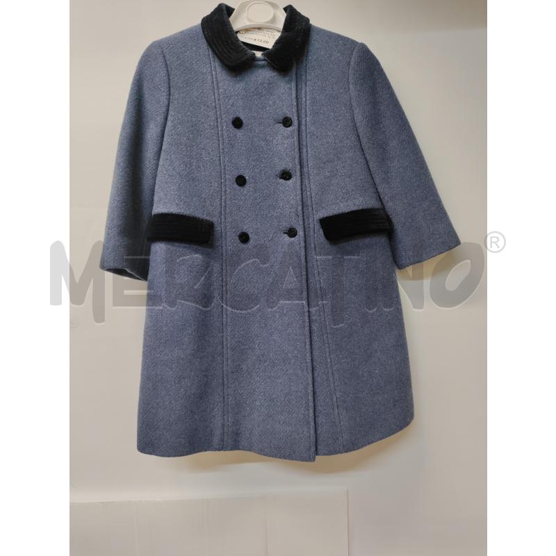 CAPPOTTO BAMBINA ISAP BLU CON BOTTONI | Mercatino dell'Usato Acerra 1