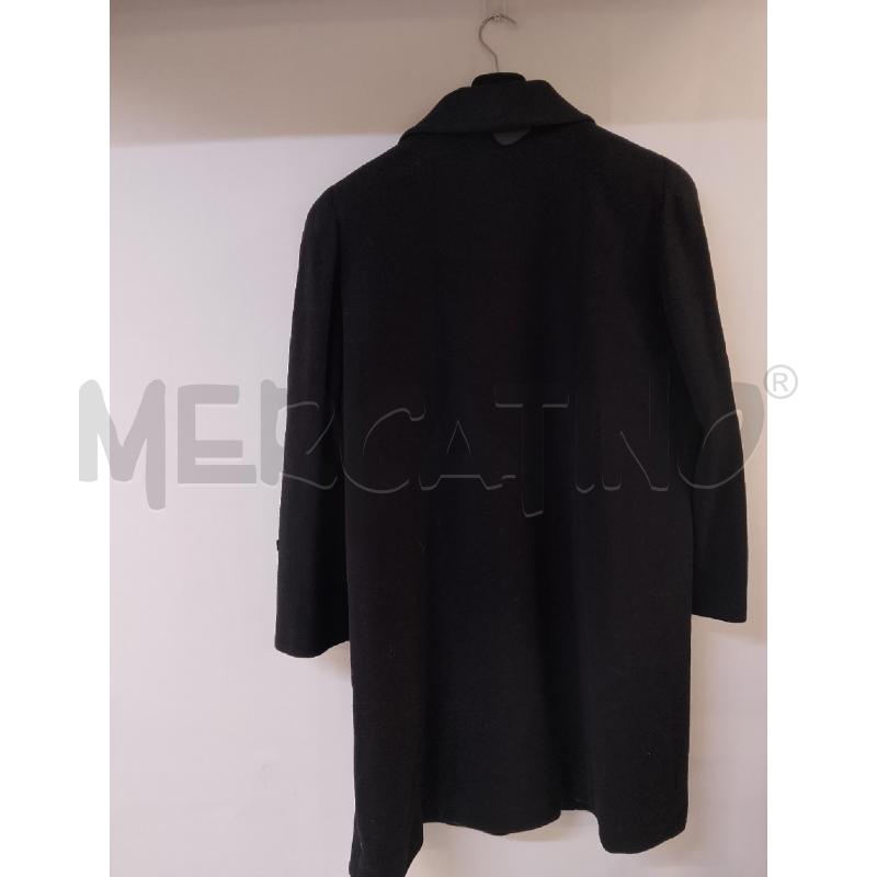 CAPPOTTO LUNGO DONNA WOOL&CASHMERE NERO  | Mercatino dell'Usato Acerra 3