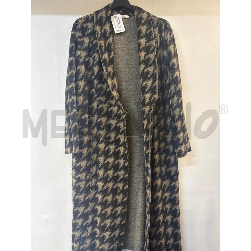 CARDIGAN DONNA NUMERO 0 BEIGE NERO | Mercatino dell'Usato Acerra 1