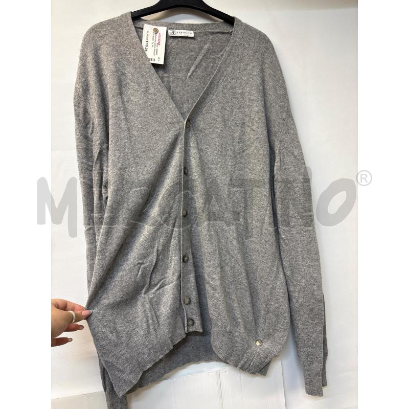 CARDIGAN UOMO AFFINITO GRIGIO | Mercatino dell'Usato Acerra 1