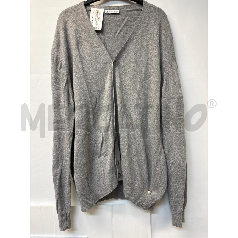 CARDIGAN UOMO AFFINITO GRIGIO | Mercatino dell'Usato Acerra 2