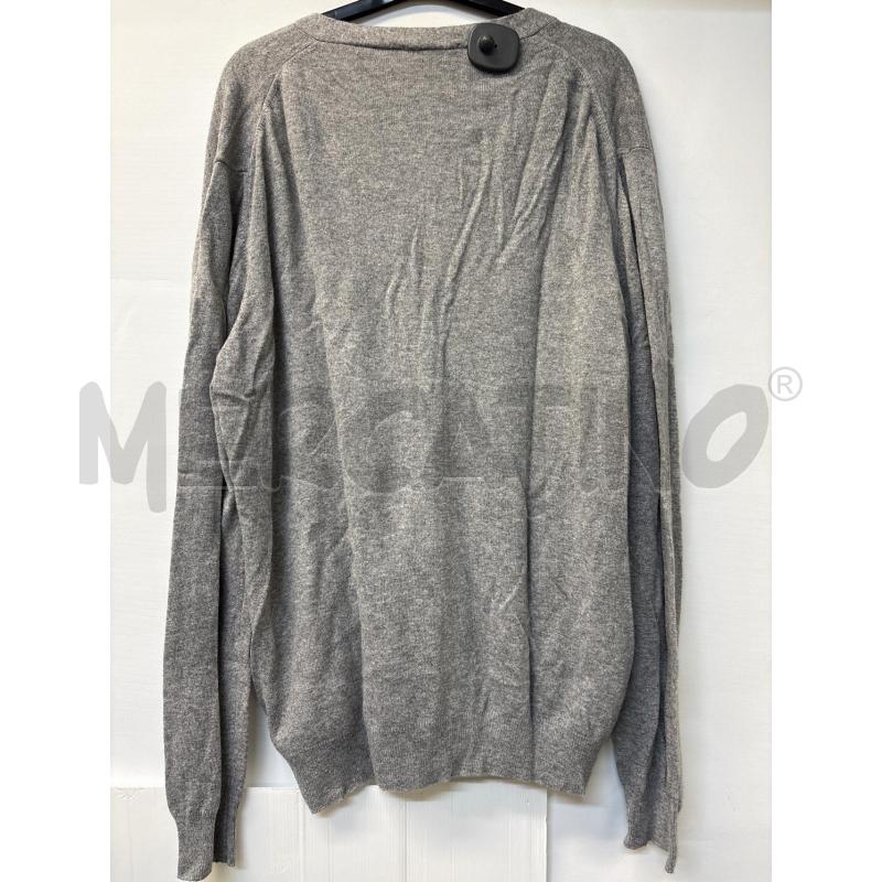 CARDIGAN UOMO AFFINITO GRIGIO | Mercatino dell'Usato Acerra 3