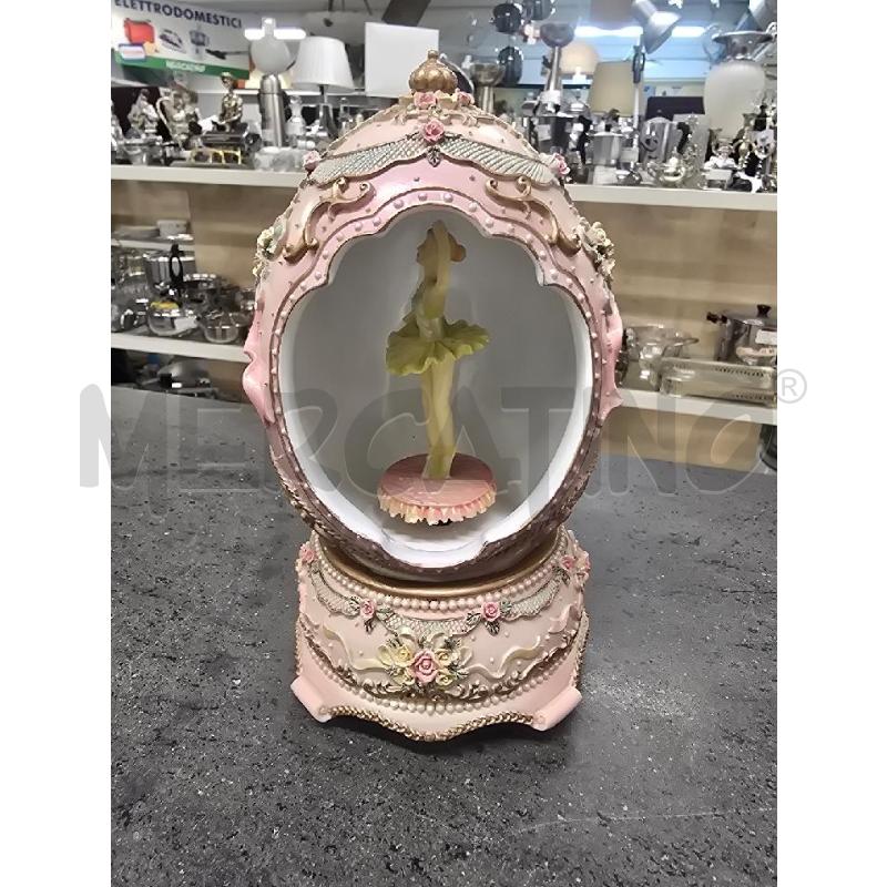 CARILLON ROSA DECORI BALLERINA | Mercatino dell'Usato Acerra 1