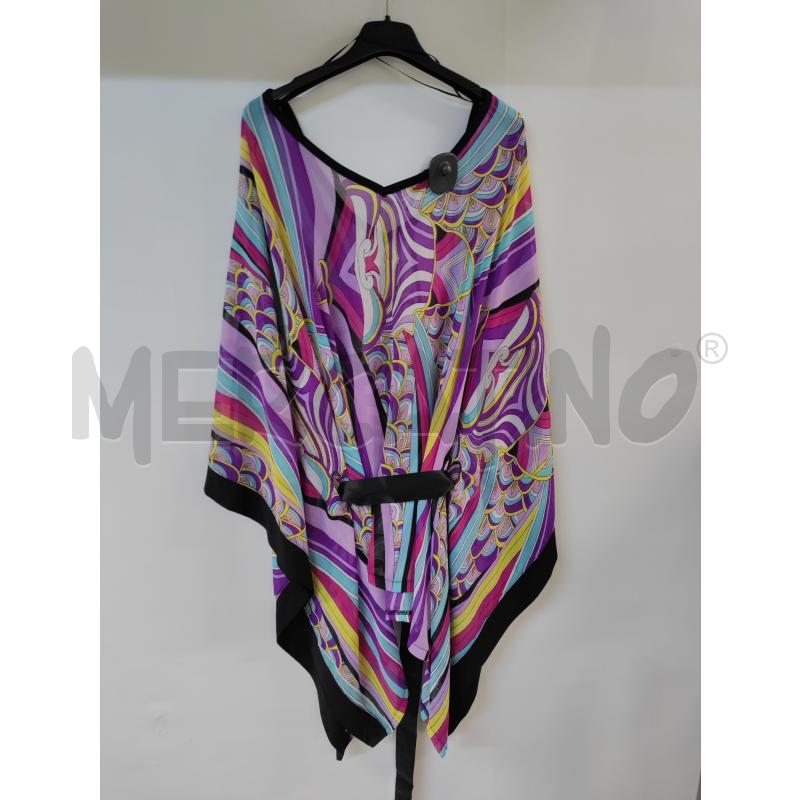 CASACCA DONNA CLARA GARRONE VIOLA AZZURRO GIALLO | Mercatino dell'Usato Acerra 2