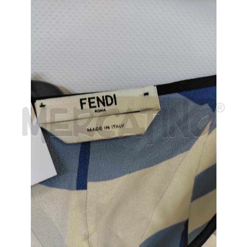 CASACCA DONNA FENDI BLU BEIGE | Mercatino dell'Usato Acerra 2