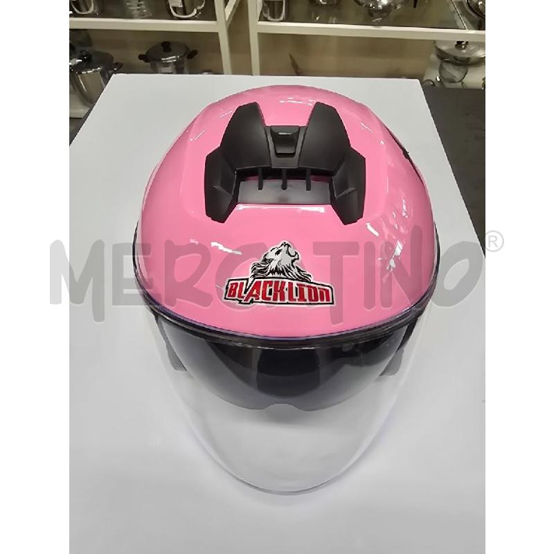 CASCO MOTO ROSA CON VISIERA | Mercatino dell'Usato Acerra 1