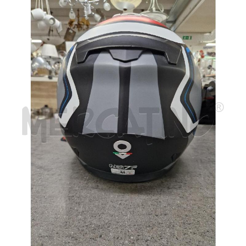 CASCO NOS NS7F BLU BIANCO ROSSO | Mercatino dell'Usato Acerra 2