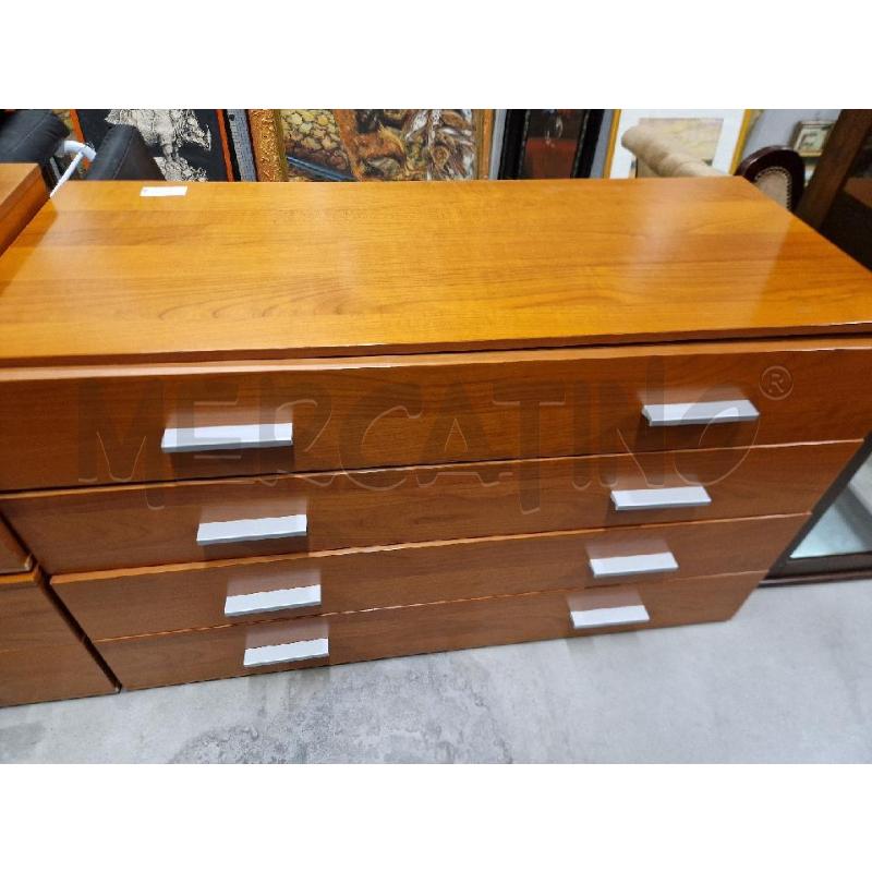 CASSETTONE LEGNO 4CASSETTI LARGHI  | Mercatino dell'Usato Acerra 1