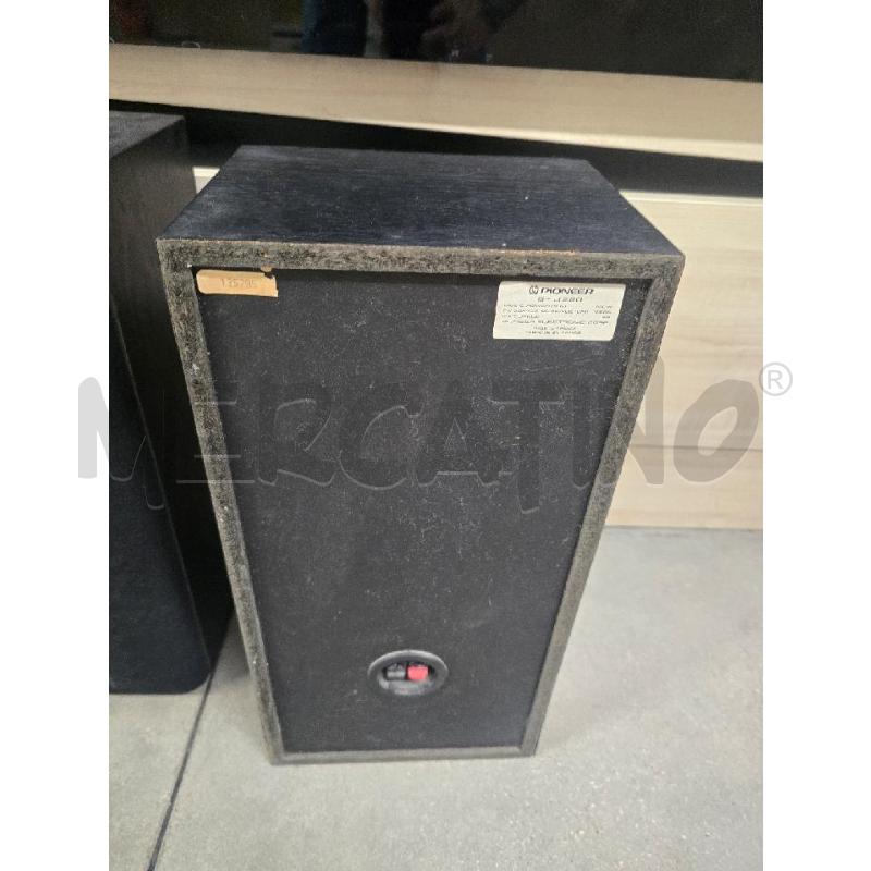 CASSE COPPIA PIONEER S-J220  NERE | Mercatino dell'Usato Acerra 2