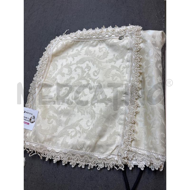CENTRINO 1GRANDE+2PICCOLI BEIGE BORDO ONDE | Mercatino dell'Usato Acerra 1