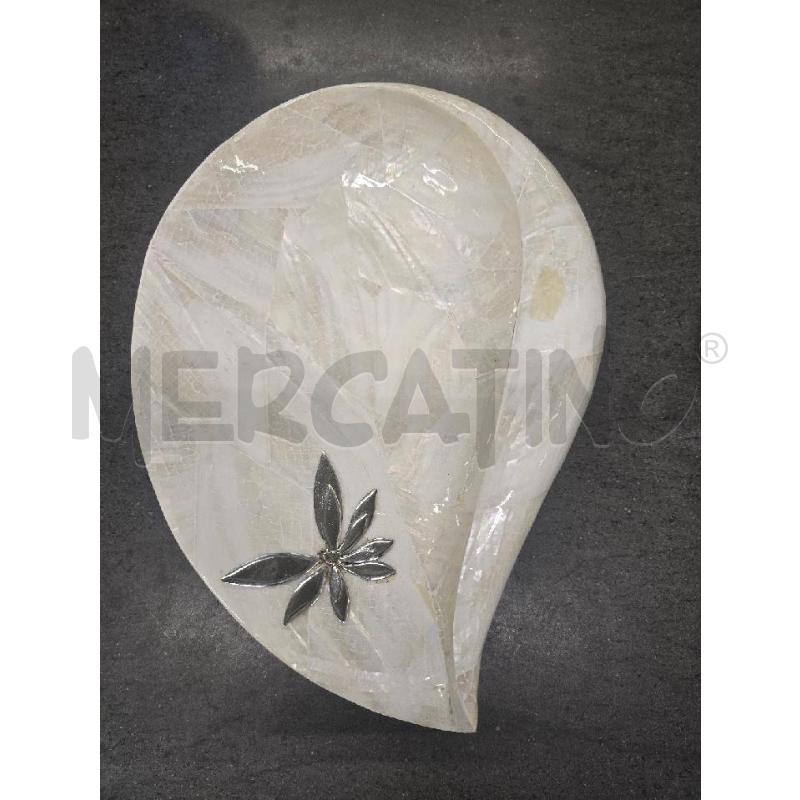 CENTROTAVOLA BIANCO FIORE SILVER | Mercatino dell'Usato Acerra 1