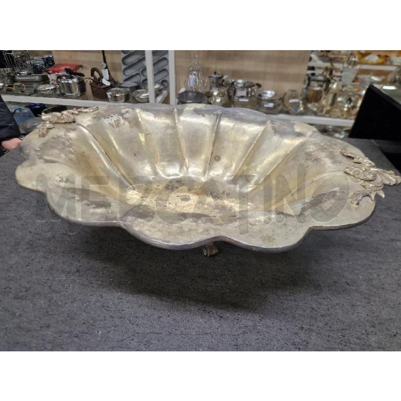 CENTROTAVOLA SILVER DECORO FOGLIE | Mercatino dell'Usato Acerra 1