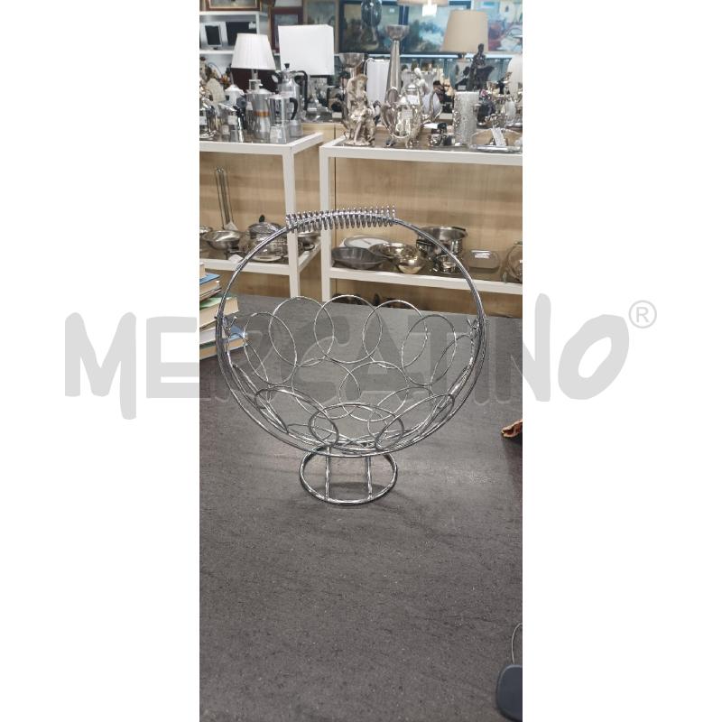 CESTINO PORTAFRUTTA SILVER | Mercatino dell'Usato Acerra 1