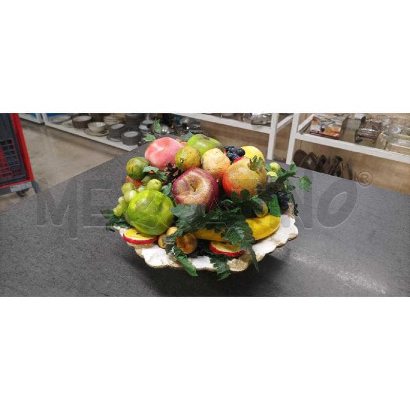 CESTO CON FRUTTA FINTA VARIA | Mercatino dell'Usato Acerra 1