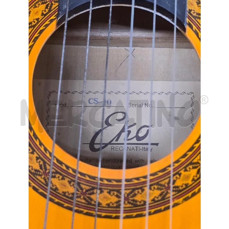 CHITARRA EKO CS-10 CON CUSTODIA | Mercatino dell'Usato Acerra 2
