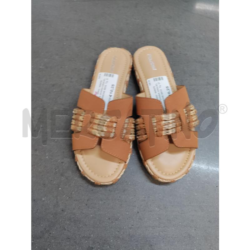 CIABATTE DONNA GRACELAND MARRONE BEIGE | Mercatino dell'Usato Acerra 1