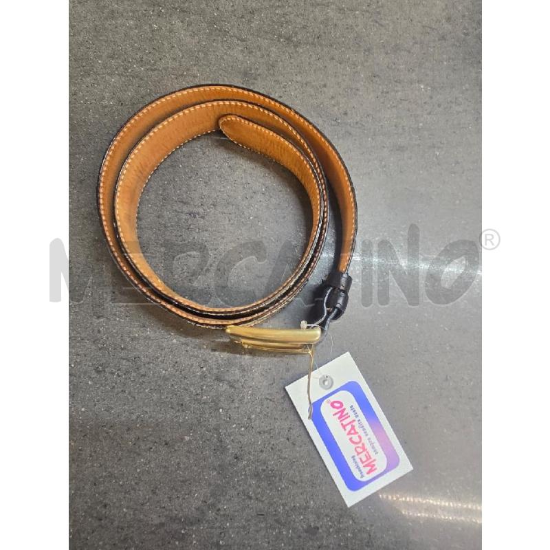 CINTURA DONNA GATTINONI GIALLO BEIGE NERO | Mercatino dell'Usato Acerra 1