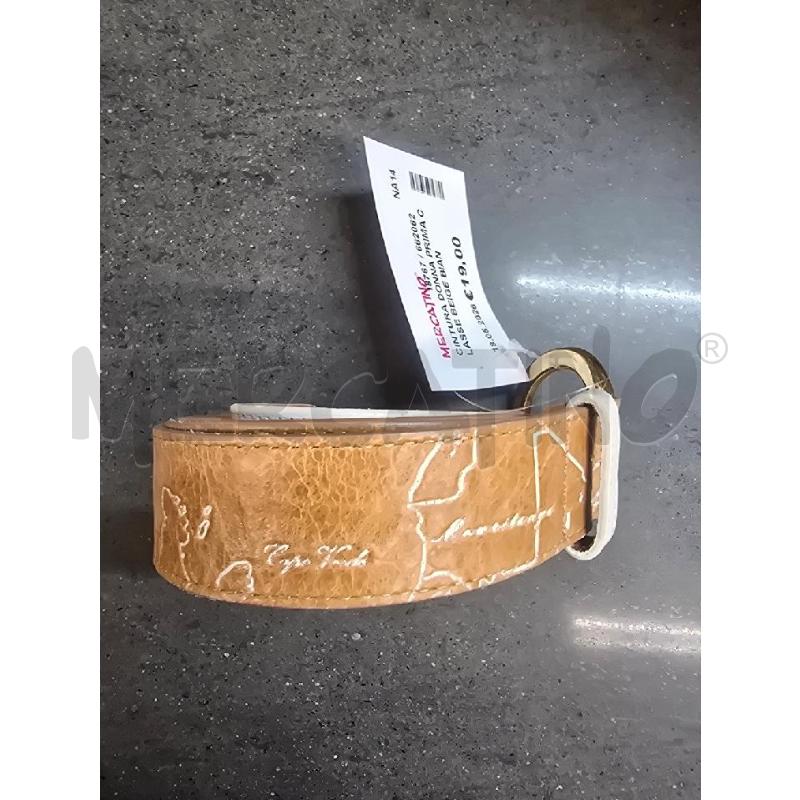 CINTURA DONNA PRIMA CLASSE BEIGE BIANCO | Mercatino dell'Usato Acerra 2