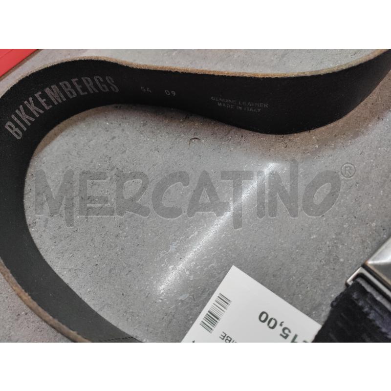 CINTURA UOMO BIKKEMBERG NERO | Mercatino dell'Usato Acerra 2