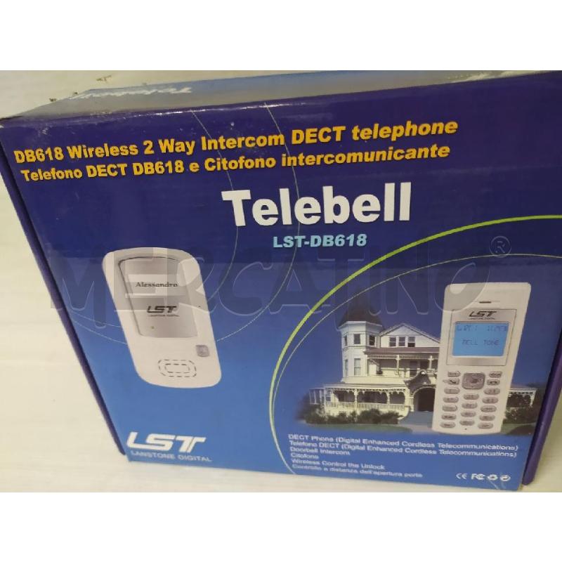 CITOFONO TELEFONO TELEBELL LST-DB618 | Mercatino dell'Usato Acerra 2