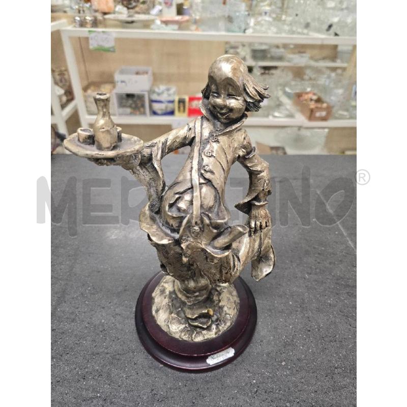 CLOWN CON VASSOIO SILVER | Mercatino dell'Usato Acerra 1