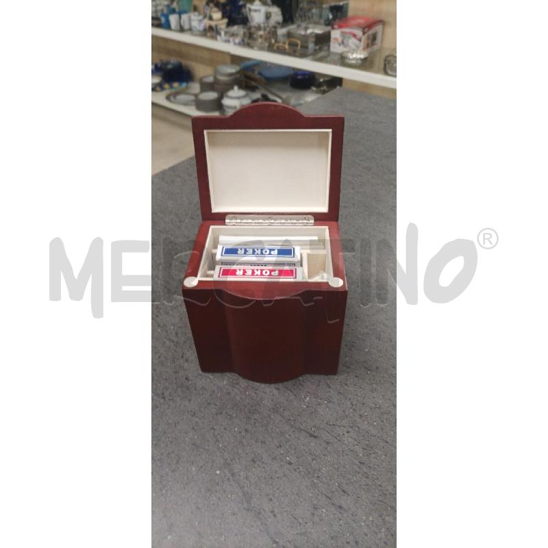 COFANETTO CARTE DA GIOCO POKER | Mercatino dell'Usato Acerra 1