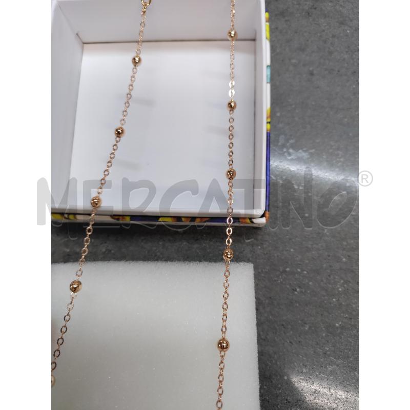 COLLANA AMO CAPRI DORATA CAMPANA BIANCO | Mercatino dell'Usato Acerra 2