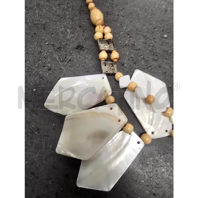 COLLANA BEIGE BIANCO | Mercatino dell'Usato Acerra 2