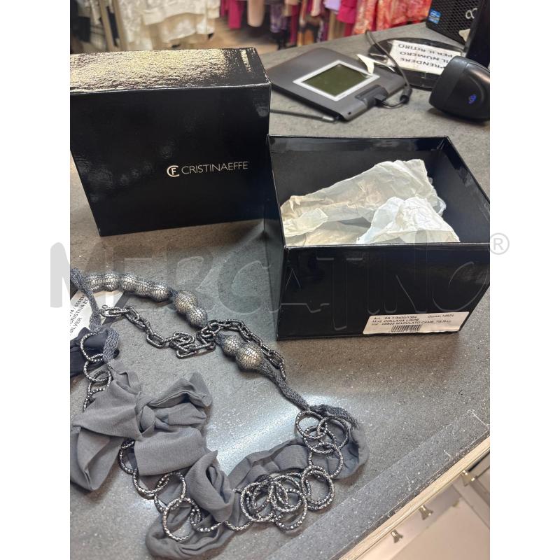 COLLANA CRISTINA EFFE SETA SILVER | Mercatino dell'Usato Acerra 2