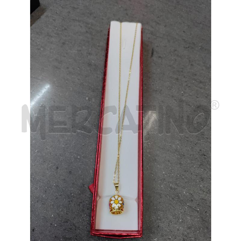 COLLANA DORATO CON CAMPANELLA | Mercatino dell'Usato Acerra 1
