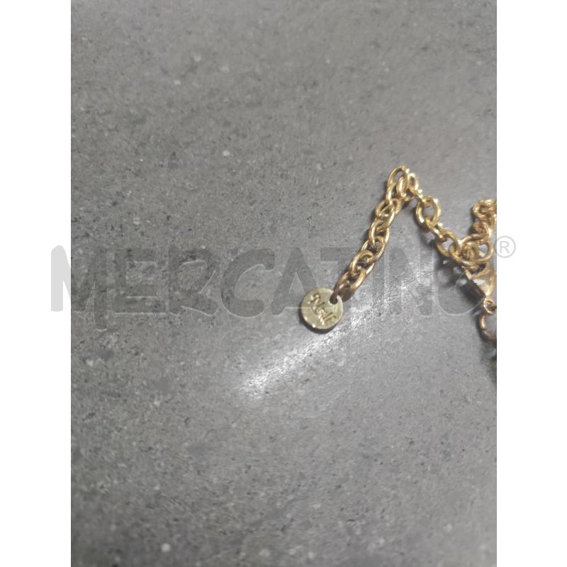 COLLANA NALI GRIGIO DORATO BIANCO | Mercatino dell'Usato Acerra 2