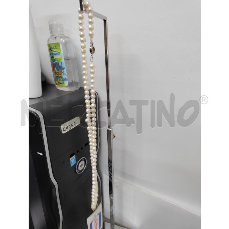 COLLANA PALLINE VARIO TIPO BIANCO | Mercatino dell'Usato Acerra 2