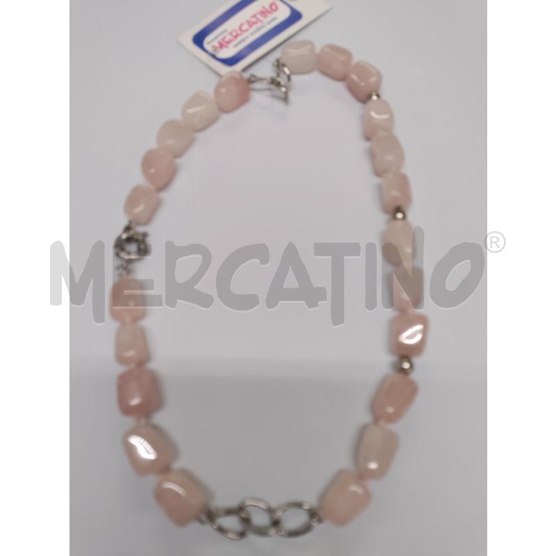 COLLANA ROSA SILVER | Mercatino dell'Usato Acerra 2