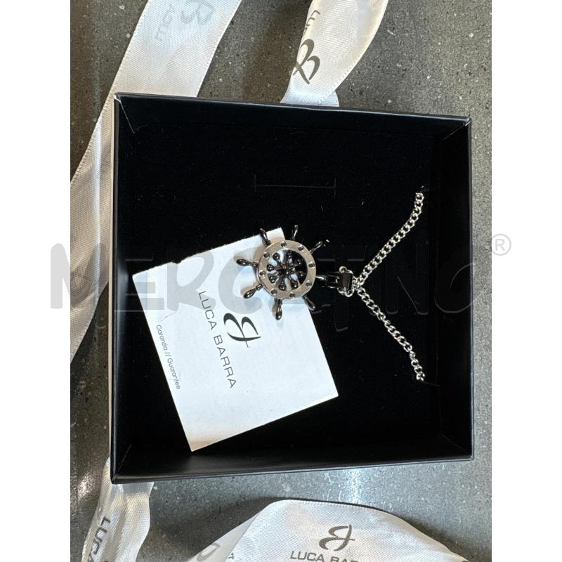 COLLANA UOMO LUCA BARRA ANCORA SILVER | Mercatino dell'Usato Acerra 1