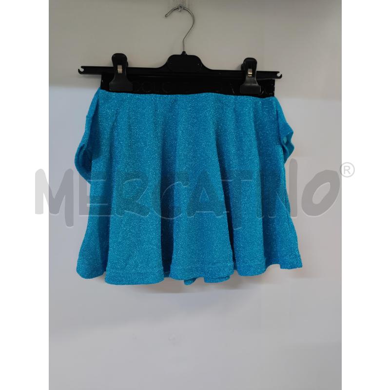 COMPLETO BAMBINA VICOLO AZZURRO LAMINATO GONNA+MAGLIA | Mercatino dell'Usato Acerra 2