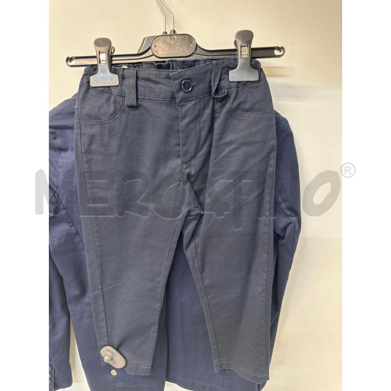 COMPLETO BAMBINO PZ.3 CHICA BLU GILET+PANTALONE+GIACCA | Mercatino dell'Usato Acerra 2
