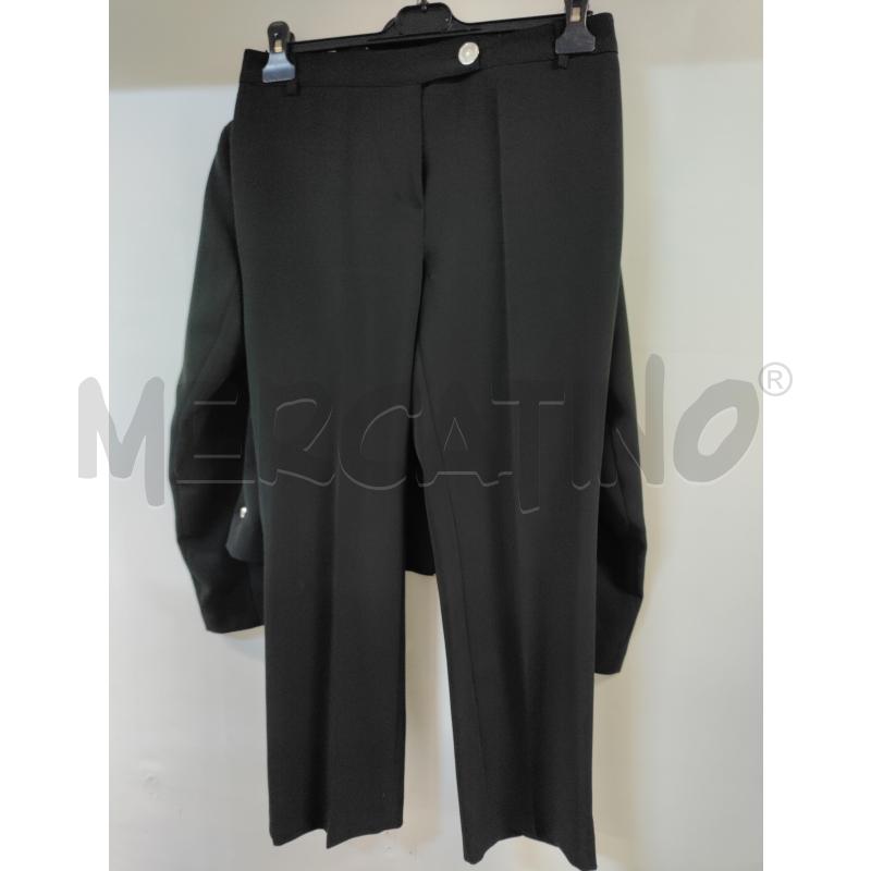 COMPLETO DONNA CAMOMILLA NERO PANTALONE+GIACCA | Mercatino dell'Usato Acerra 1
