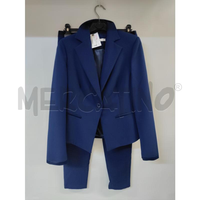 COMPLETO DONNA FRACOMINA BLU | Mercatino dell'Usato Acerra 1