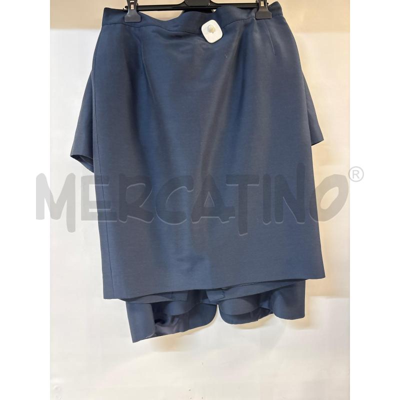 COMPLETO DONNA GAI MATTIOLO GIACCA+GONNA BLU | Mercatino dell'Usato Acerra 2