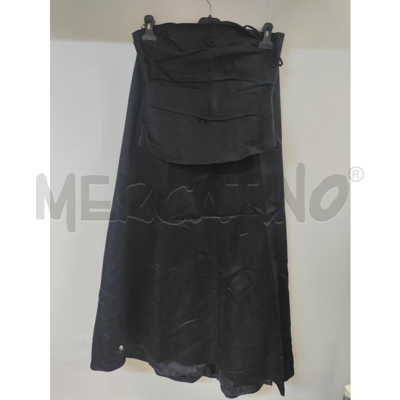COMPLETO DONNA L'E TOP+GONNA LUNGA NERO | Mercatino dell'Usato Acerra 1