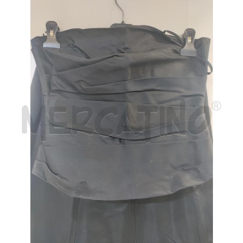 COMPLETO DONNA L'E TOP+GONNA LUNGA NERO | Mercatino dell'Usato Acerra 2