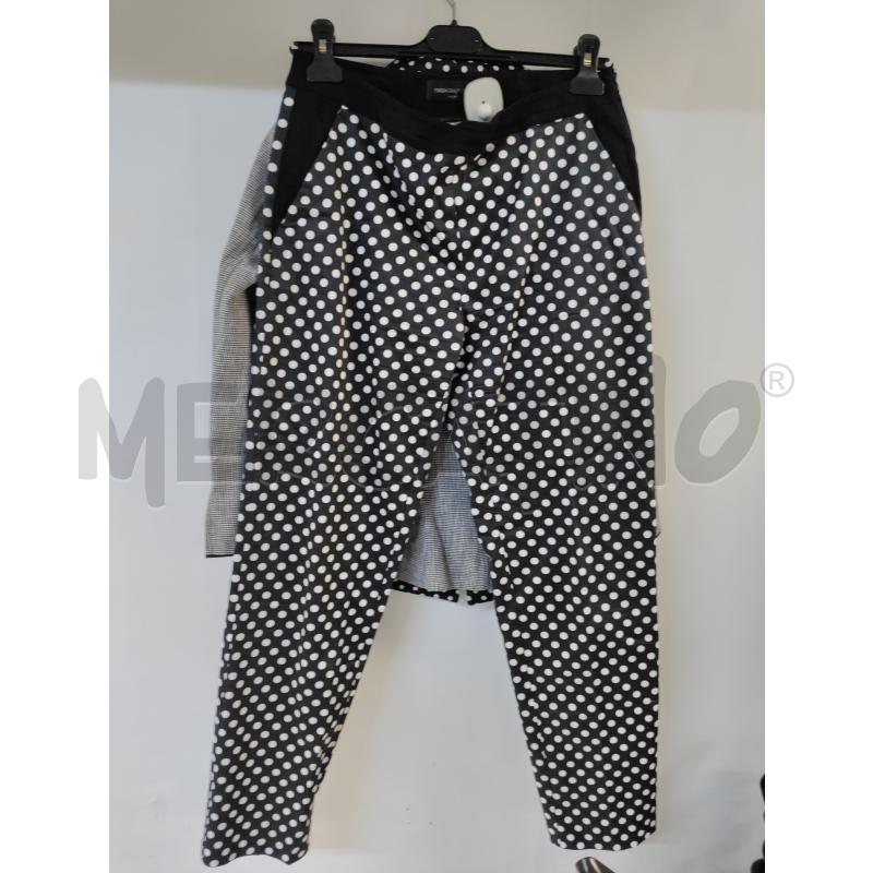 COMPLETO DONNA MARIAGRAZIA SEVERI NERO BIANCO GRIGIO | Mercatino dell'Usato Acerra 2