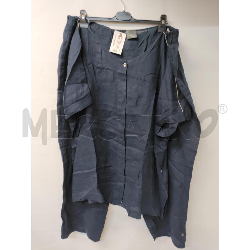COMPLETO DONNA MARTINA RINALDI MAGLIA+PANT BLU | Mercatino dell'Usato Acerra 1