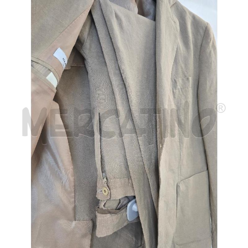 COMPLETO UOMO CLAYTON BEIGE | Mercatino dell'Usato Acerra 3