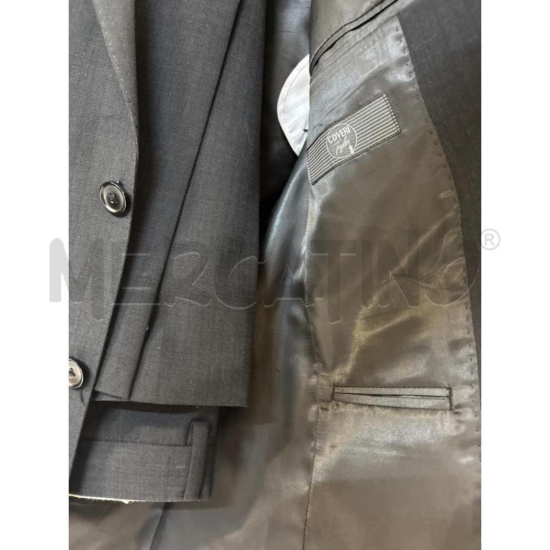 COMPLETO UOMO COVERI GRIGIO SCURO GIACCA+PANT | Mercatino dell'Usato Acerra 2