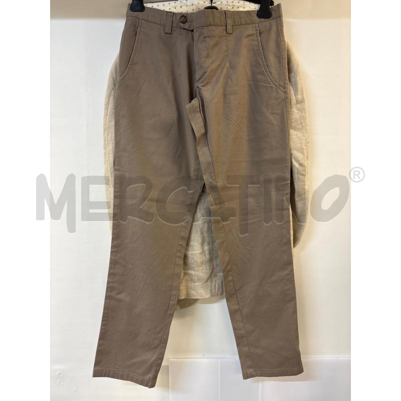 COMPLETO UOMO ENRICO COVERI BEIGE MARRONE | Mercatino dell'Usato Acerra 2