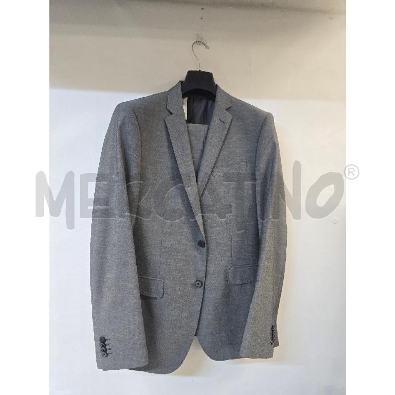 COMPLETO UOMO GIACCA+PANT GRIGIO CONBIPEL | Mercatino dell'Usato Acerra 1