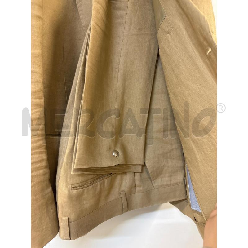 COMPLETO UOMO MARRONCINO GIACCA+PANT LANIFICIO VICENTINO | Mercatino dell'Usato Acerra 2